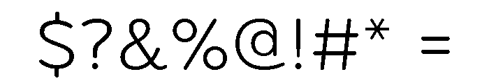 Bryant Regular Font OTHER CHARS
