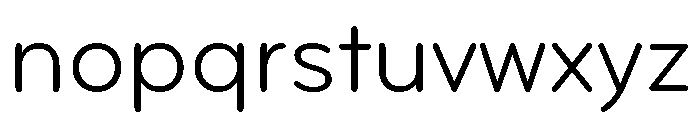 Bryant Regular Font LOWERCASE