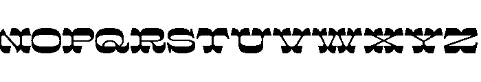 Brylski Regular Font UPPERCASE