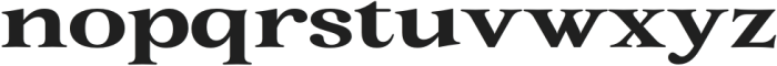 BS Helivita Extra Bold Expanded otf (700) Font LOWERCASE