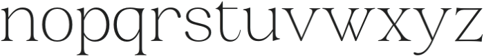 BS Helivita Extra Light otf (200) Font LOWERCASE