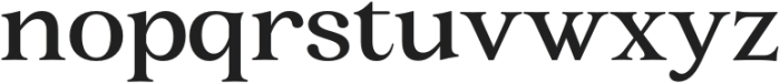 BS Helivita Semi Bold otf (600) Font LOWERCASE