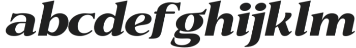 Bs-Giordano Family Black Italic otf (900) Font LOWERCASE