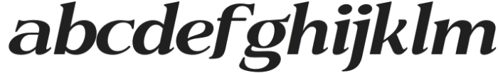 Bs-Giordano Family Bold Italic otf (700) Font LOWERCASE