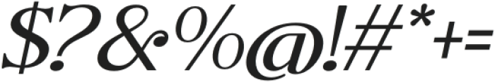 Bs-Giordano Family Italic otf (400) Font OTHER CHARS