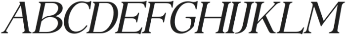 Bs-Giordano Family Italic otf (400) Font UPPERCASE