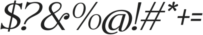 Bs-Giordano Family Light Italic otf (300) Font OTHER CHARS