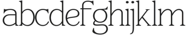 Bs-Giordano Family Thin otf (100) Font LOWERCASE