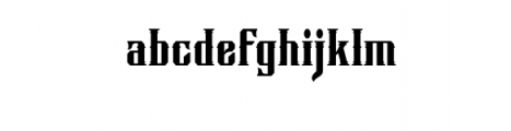 Bsakoja Regular.ttf Font LOWERCASE