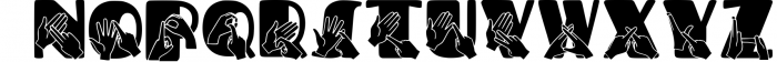 BSL Font British Sign Language | Auslan Font | Type in BSL Font UPPERCASE
