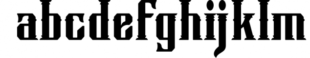 Bsakoja Typeface 1 Font LOWERCASE