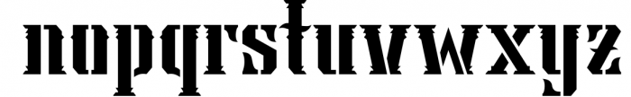 Bsakoja Typeface 2 Font LOWERCASE