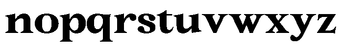 BS Helivita Black Font LOWERCASE