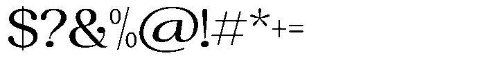 BS Helivita Medium Font OTHER CHARS
