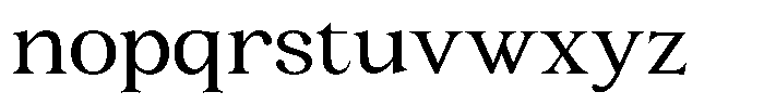 BS Helivita Medium Font LOWERCASE