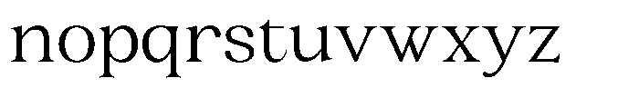 BS Helivita Regular Font LOWERCASE