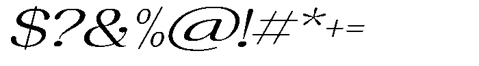 BS Helivita Variable Black Italic Font OTHER CHARS