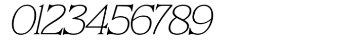 Bs Giordano Family Thin Italic Font OTHER CHARS