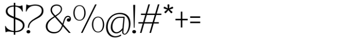 Bs Giordano Family Thin Font OTHER CHARS