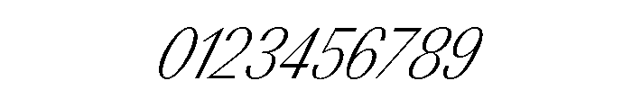 BSAcapulko Italic Font OTHER CHARS