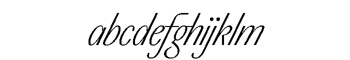 BSAcapulko Italic FONT