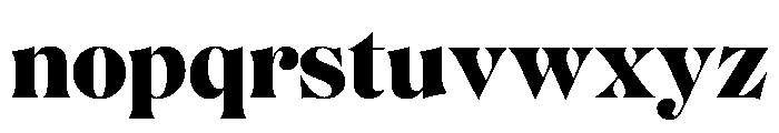 BSMilkshakeDisplay Black Instance Font LOWERCASE
