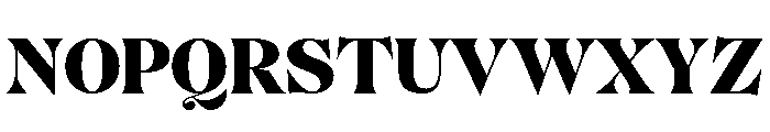 BSMilkshakeDisplay Black Font UPPERCASE