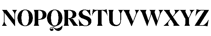 BSMilkshakeDisplay Bold Instance Font UPPERCASE