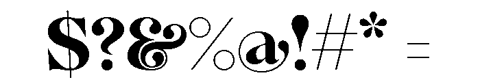 BSMilkshakeDisplay Bold Font OTHER CHARS