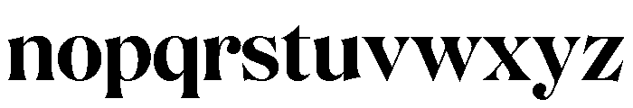 BSMilkshakeDisplay Bold Font LOWERCASE