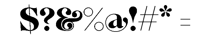 BSMilkshakeDisplay Extrabold Font OTHER CHARS