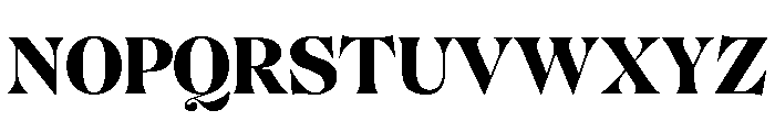BSMilkshakeDisplay Heavy Instance Font UPPERCASE
