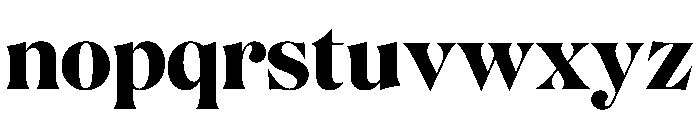 BSMilkshakeDisplay Heavy Instance Font LOWERCASE