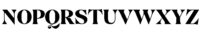 BSMilkshakeDisplay Heavy Font UPPERCASE