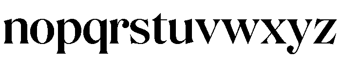 BSMilkshakeDisplay Medium Font LOWERCASE