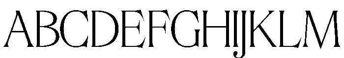 BSMilkshakeDisplay Thin Font UPPERCASE
