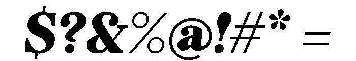 BSMilkshakeText BlackItalic Instance Font OTHER CHARS