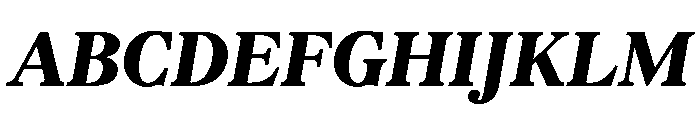 BSMilkshakeText BlackItalic Instance Font UPPERCASE