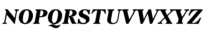 BSMilkshakeText BlackItalic Instance Font UPPERCASE