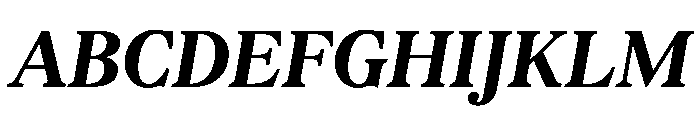 BSMilkshakeText ExtraboldItalic Instance Font UPPERCASE