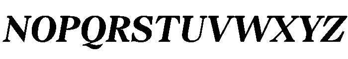 BSMilkshakeText ExtraboldItalic Instance Font UPPERCASE