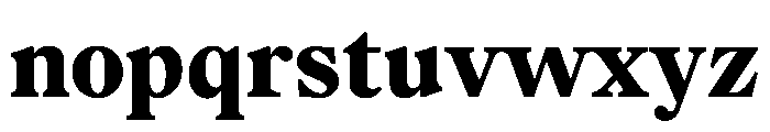 BSMilkshakeText Heavy Instance Font LOWERCASE