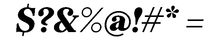 BSMilkshakeText HeavyItalic Instance Font OTHER CHARS