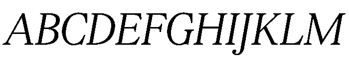 BSMilkshakeText LightItalic Instance Font UPPERCASE