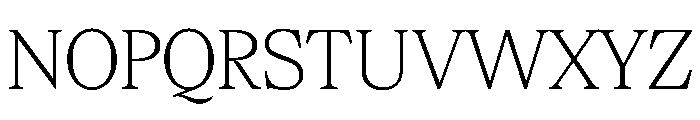 BSMilkshakeText Thin Instance Font UPPERCASE