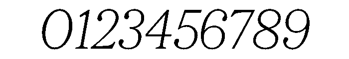 BSMilkshakeText ThinItalic Instance Font OTHER CHARS
