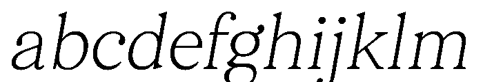 BSMilkshakeText ThinItalic Instance FONT
