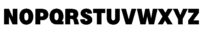 BSNotion Black Instance Font UPPERCASE