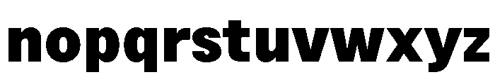 BSNotion Black Font LOWERCASE