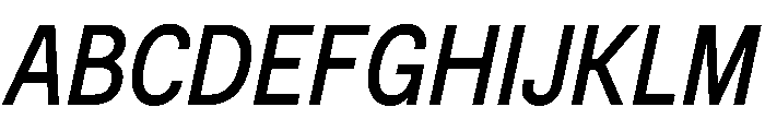 BSNotion BookItalic Instance Font UPPERCASE